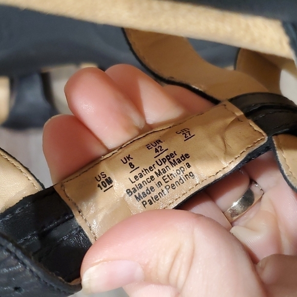 Naturalizer Women Comfort Ankle strap leather shoes sz 10M sandals - Picture 10 of 11